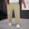 COOFANDY Mens Casual Sweatpants Open Bottom Lounge Pants Lightweight Baggy Workout Yoga Track Pants Khaki view 2