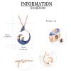 AIWENXI Ocean wave Urn Necklaces for Ashes Cremation Jewelry Whale Tail Stainless Steel Urns Necklaces Pendant Waves Memorial Locket Keepsakes Jewelry for Men Women view 2