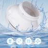 Water Bottle Adapter for Stanley 40oz Quencher Tumbler to Cirkul, Lid Cap Converter Accessories, BPA Free Plastic, Food Grade Silicone Gasket Leakproof (for 40oz-White-2Pcs) view 3