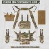 VOTAGOO GEAR Chest Rig-Tactical Chest Rig, Adjustable & Detachable Molle Micro Chest Rigs, with 5.56/7.62 Magazine Pouch view 2