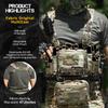 VOTAGOO GEAR Chest Rig-Tactical Chest Rig, Adjustable & Detachable Molle Micro Chest Rigs, with 5.56/7.62 Magazine Pouch view 3