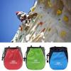 Bestvisse Rock Climbing Chalk Bag Adjustable Drawstring Chalk Bag Bouldering Chalk Bag Bucket for Rock Climbing Weight Lifting, 16*12*8cm, red view 2