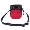 Bestvisse Rock Climbing Chalk Bag Adjustable Drawstring Chalk Bag Bouldering Chalk Bag Bucket for Rock Climbing Weight Lifting, 16*12*8cm, red view 3