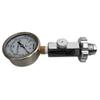 Dive Tank Pressure Gauge 6000 psi Submersible Diving DIN Cylinder Checker & Release Valve, 400 bar Professional Yoke Barometer for Underwater Snorkeling Gear, Stainless Steel view 1