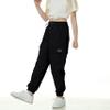Betusline Girl's Outdoor Casual Cargo Jogger Pants with Pockets Black 7-8 Years view 2