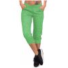 XUNRYAN Mens Women's Sweatpants Capri Pants Cropped Jogger Running Pants Lounge Loose Fit Drawstring Waist with Side Pockets view 1