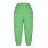 XUNRYAN Mens Women's Sweatpants Capri Pants Cropped Jogger Running Pants Lounge Loose Fit Drawstring Waist with Side Pockets view 4