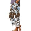 Day Today 2024 Palazzo Pants Young Womens Clothes Trendy Summer Pants for Women Casual Lightweight Travel Outfits for Women Womens Vacation Pants White Cotton Yoga Pants Business Casual view 1
