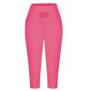 XUNRYAN Capri Pants for Women Casual Summer Cargo Pants High Waisted Cropped Joggers Running Athletic Yoga Capris Sweatpants with Pockets view 4