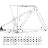 TUJISEK Mountain Bikes Frame Aluminum Alloy Hardtail Trail Frame 29 * 16/18/20'' Mountain Bikes Frame Thru Axle 12 * 148mm Disc Brake Travel 140-150mm(20'') view 2