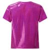 iiniim Kids Girls Metallic Shiny Round Neck Jazz Hip Hop Dance Tops Boys Unisex Sequined T-Shirt Hot Pink 5-6 Years view 2
