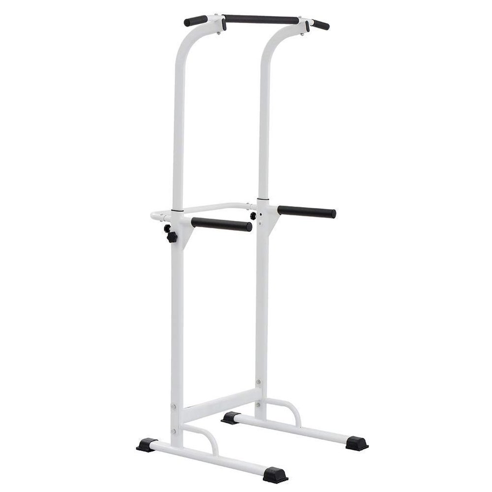 FENOKD Barbell Squat Rack Stand Adjustable Height Solid Steel Bench Presses Squat Rack Dip Stands Multi-Function Pull-Up Bars & Barbell Rack Strength Training Fitness Equipment