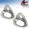 Leapiture 2Pcs Climbing Hangers Stainless Steel Climbing Holds Climbing Anchors Climbing Hardware for Rock Climbing and Home Gyms Hammocks Trailer Tie Downs view 3