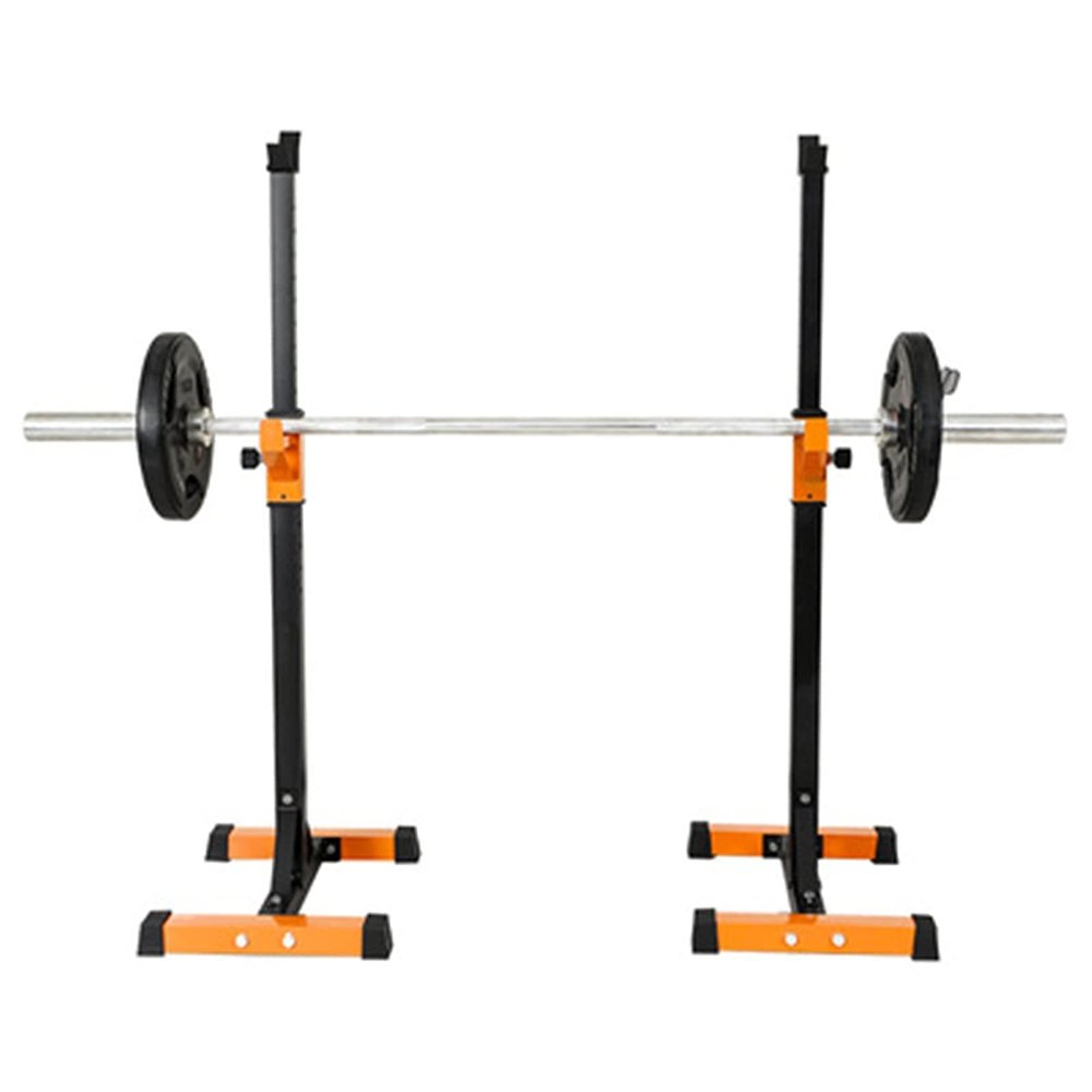 Squat Rack Squat Rack Multi-Function Barbell Rack Height Adjustable Dip Stand Home Gym Weight Lifting Bench Press Dip Station Push Up Portable Strength Training Dumbbell Rack Multi-Functional Fitness
