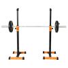 Squat Rack Squat Rack Multi-Function Barbell Rack Height Adjustable Dip Stand Home Gym Weight Lifting Bench Press Dip Station Push Up Portable Strength Training Dumbbell Rack Multi-Functional Fitness view 1