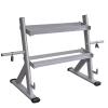 FENOKD 2 Tier Heavy Duty Dumbbell Rack/Weight Storage Stand Storage Holders for Home Gyms and Garages view 1