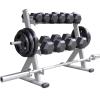 FENOKD 2 Tier Heavy Duty Dumbbell Rack/Weight Storage Stand Storage Holders for Home Gyms and Garages view 2