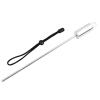QANYEGN 30cm Scuba Diving Point Rod, Stainless Steel Diving Noise Maker with Lanyard, Diving Stick for Derwater Diving Sport (Black Bracelet) view 1