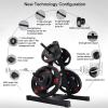 FENOKD Weight Plate Rack/Barbell Plates A Frame Rack/Floor Stand Dumbbell Storage Rack for Home Gym Fitness Workout, Max Load 240 Lbs view 3