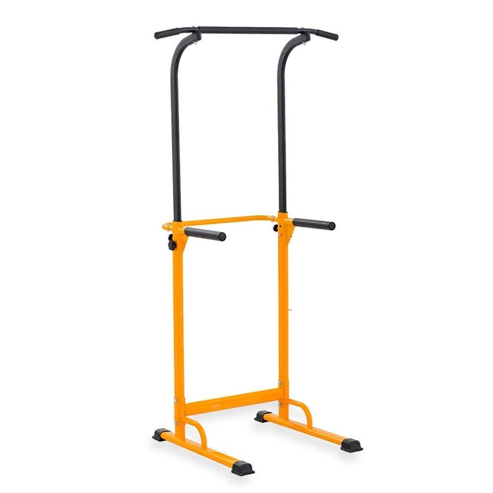 FENOKD Barbell Squat Rack Stand Adjustable Height Solid Steel Bench Presses Squat Rack Dip Stands Multi-Function Pull-Up Bars & Barbell Rack Strength Training Fitness Equipment