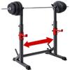 FENOKD Squat Rack Stands Bench Press Dip Station,Dumbbell Rack Of 250kg Max Load,Adjustable Height And Width Barbell Rack,For Home Gym view 4