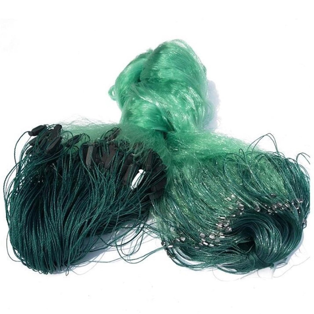 YMXHYC Gill Net 3 Layers Fishing Net Monofilament Fishing Gill Network with Float Outdoor Sport Fish Gillnet Fishing Gear Fishing Throw net(1.5x100m (mesh 4cm))