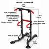 FENOKD Parallel Bar Rack,Power Rack Home Gym Cage Dumbbell Racks Free Standing Bars Pull Up Tower Station Free Standing Barbell Pull Up Rack Bars Free Standing view 4