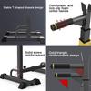 FENOKD Barbell Squat Rack Stand Bench Presses Fitness Bench Press Equipment Home & Gym Dumbbell Racks, Adjustable Squat Rack Bench Press Weight Stand for Indoor Gym Fitness Trai view 3