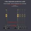 FENOKD Barbell Squat Rack Stand Adjustable Height Solid Steel Bench Presses Compact Heavy Squat Rack, Yellow Adjustable Weight Lift Barbell Rack, Dumbbell Storage Home Gym, Bracket Load 250kg view 3