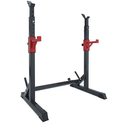 FENOKD Barbell Rack/Squat Rack,Max Load 300Kg, Adjustable Squat Stands Barbell Rack Power Weight Bench Support Fitness Training for Barbell Free-Press Bench Home Gym