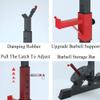 FENOKD Barbell Rack/Squat Rack,Max Load 300Kg, Adjustable Squat Stands Barbell Rack Power Weight Bench Support Fitness Training for Barbell Free-Press Bench Home Gym view 4