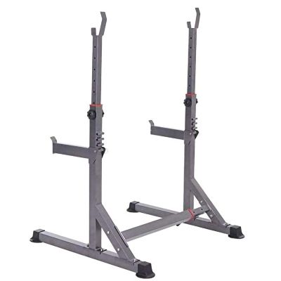 FENOKD Adjustable Squat Stands Power Rack,Multifunctional Dumbbell Rack,Weight Bench Support for Home Gym,Fitness Barbell Rack for Strength Training,Max Load 200Kg