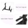 FENOKD Professional Dumbbell Rack, Weight Plate Rack 3 Branches Weights Storage Stand Home Gym Bench Base view 3