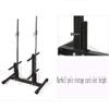 FENOKD Professional Dumbbell Rack, Weight Plate Rack 3 Branches Weights Storage Stand Home Gym Bench Base view 4