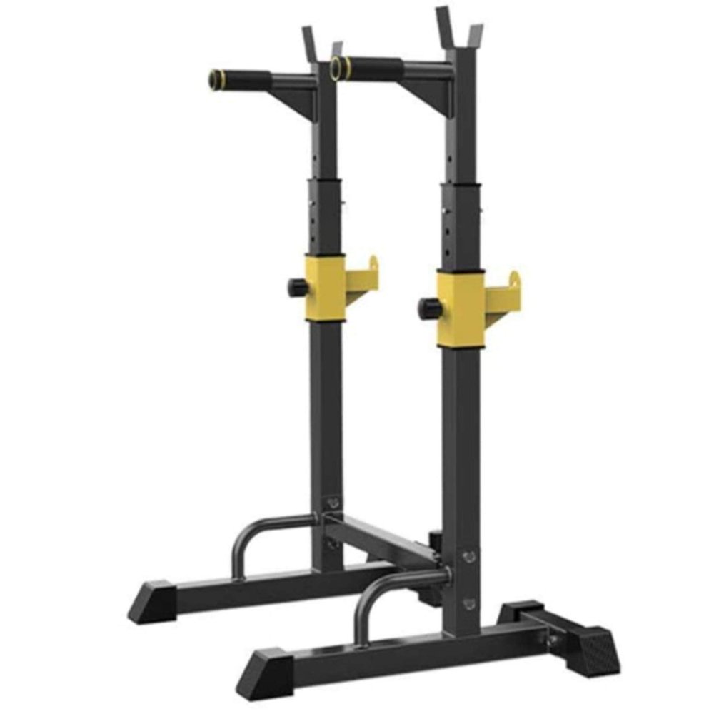 Dumbbell Rack Home Workout Gym Adjustable Squat Rack Multi-Function Barbell Squat 250KG Max Load Weight Stand Barbell for Wight bench Home Indoor Gym Strength Training Men's Fitness Bench Press