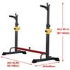 Dumbbell Rack Home Workout Gym Adjustable Squat Rack Multi-Function Barbell Squat 250KG Max Load Weight Stand Barbell for Wight bench Home Indoor Gym Strength Training Men's Fitness Bench Press view 4