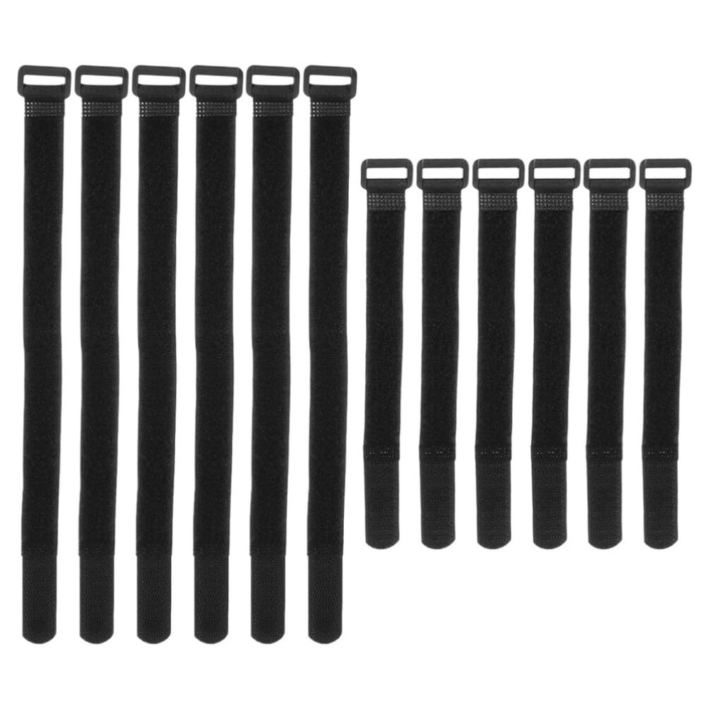 VANZACK 12Pcs Bike Rack Straps Wheel Stabilizer Straps Cable Ties Adjustable Bike Wheel Stabilizer Straps
