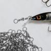 POPETPOP 100pcs Fishing Swivel Connectors Barrel Style Rotating Links for Saltwater Freshwater Fishing Durable Tackle Accessories Smooth Surface for Easy Use view 4