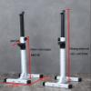 FENOKD Adjustable Squat Rack,Barbell Rack,Bench Press Weight Stand for Indoor Gym Fitness Training,For Indoor Exercise Build,Max 250 Kg view 2