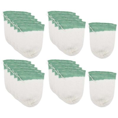 Lizusidtsy 20Pcs Propane Lantern Mantles for Gas Lantern Propane Light for Outdoor Camping Lantern Natural, White & Green