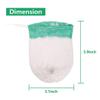 Lizusidtsy 20Pcs Propane Lantern Mantles for Gas Lantern Propane Light for Outdoor Camping Lantern Natural, White & Green view 2