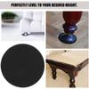 8pcs Billiards Table Foot Pad Durable Eva Leveling Mat for Pool Table Legs Floor Protector Scratch-Resistant and Easy to Install for Home view 4