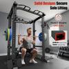 SPORTSROYALS Power Cage, 1600LBS Squat Rack with Cable Crossover System view 2