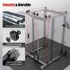 SPORTSROYALS Power Cage, 1600LBS Squat Rack with Cable Crossover System view 4