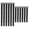 POPETPOP 12pcs Adjustable Bike Rack Straps Multi-use Fixing Straps for Securing Wheels Cables and Fastening view 1