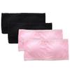 4 Pack Girls Bandeau Strapless Padded Bralettes Cami Wireless Tube Bra Seamless Lace Trim Cotton Bra for 8-14 Years view 1