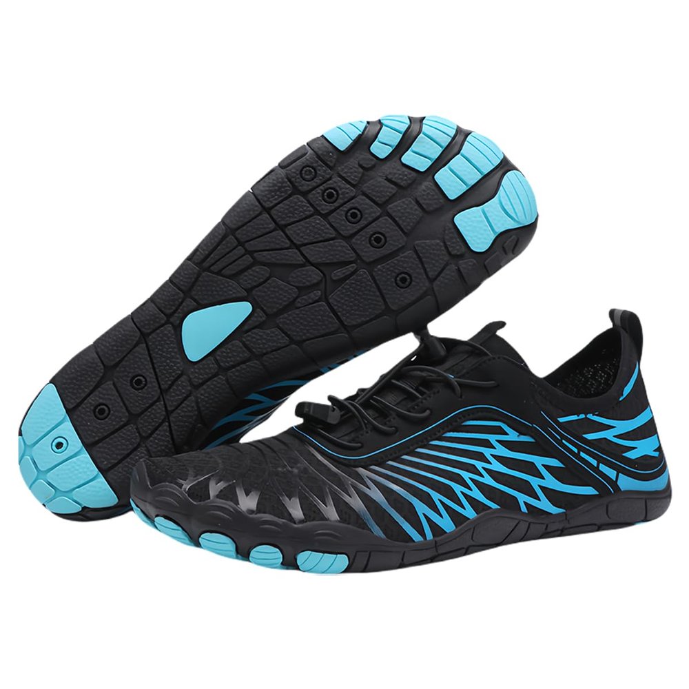 Zapatos Descalzos Sanos Y Antideslizantes, Hikes Barefoot Shoes Womens Orthopedic (Blue,13 women/11 Men)