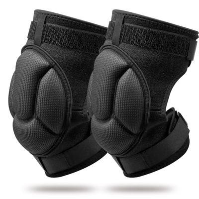 HISUEKIG Volleyball Knee Pad for Women Men, Work Knee Pads, Wrestling Knee pad, Anti-Slip Collision Avoidance, Elastic Breathable Knee for Football Running Hiking Basketball Cycling (M)