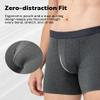 DAVID ARCHY Mens Underwear Boxer Briefs Soft Comfortable Boxers for Men Underwear 4 Pack Large view 4