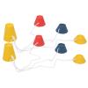 2 Set Rubber Tee, Compact Sports Accessory, 4 Sizes, Multi Coloured Winter Tee with Snow Globe & Desert Ball Holders, Pocket Sized, for Beginners view 4